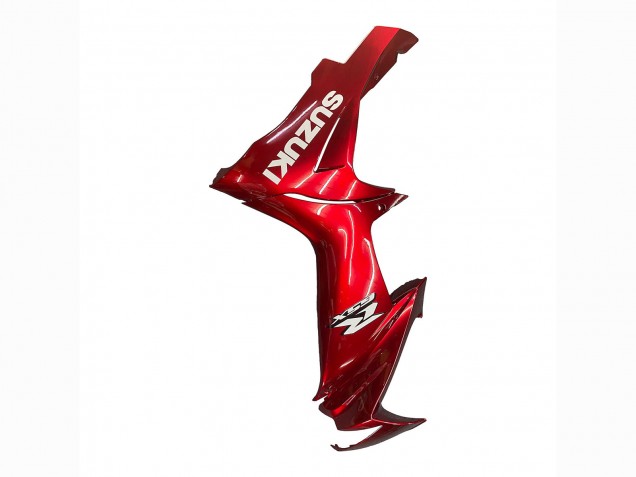 Erschwingliche Suzuki GSXR 600 / GSXR 750 Motorrad Verkleidung 2011-2024 - Rot Weiss Aufkleber