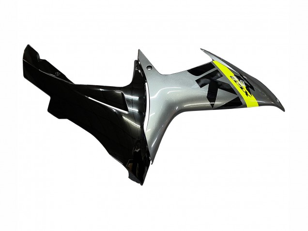 Erschwingliche Suzuki GSXR 600 / GSXR 750 Motorrad Verkleidung 2011-2024 - Silber Gelb Schwarz