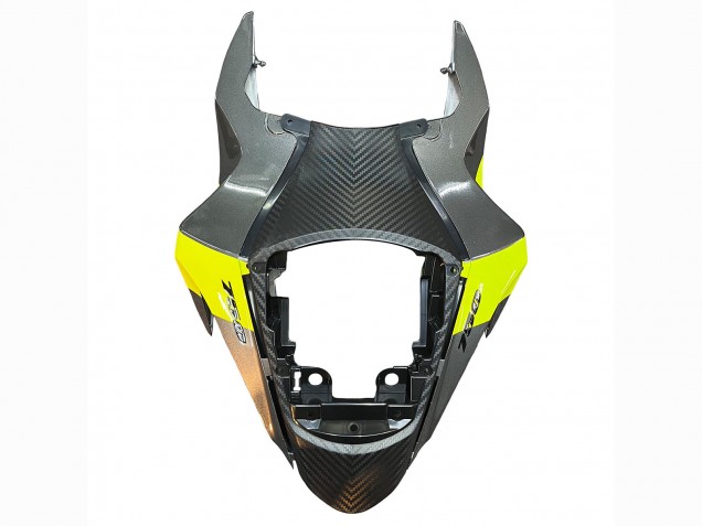 Erschwingliche Suzuki GSXR 600 / GSXR 750 Motorrad Verkleidung 2011-2024 - Silber Gelb Schwarz