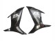 Erschwingliche Suzuki GSXR 600 / GSXR 750 Motorrad Verkleidung 2011-2024 - Matt Schwarz Glanzendes Schwarz Weiss Aufkleber