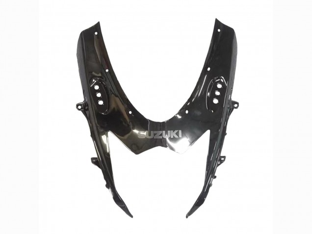 Erschwingliche Suzuki GSXR 600 / GSXR 750 Motorrad Verkleidung 2011-2024 - Matt Schwarz Glanzendes Schwarz Weiss Aufkleber