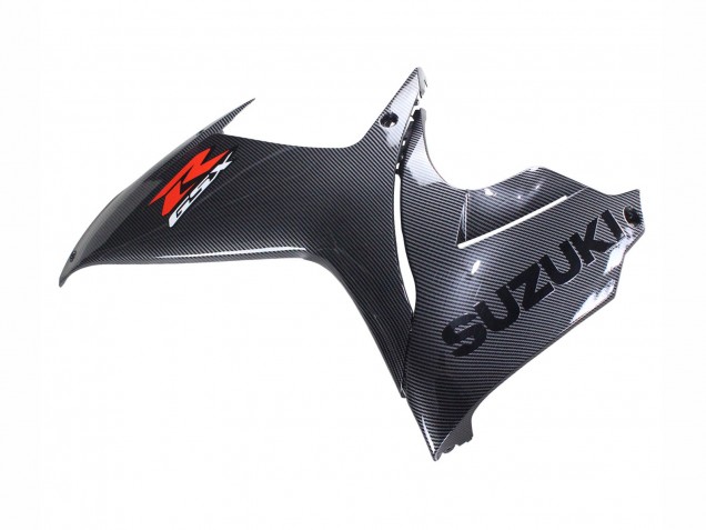 Erschwingliche Suzuki GSXR 600 / GSXR 750 Motorrad Verkleidung 2011-2024 - Schwarzes Carbonfaser Rot