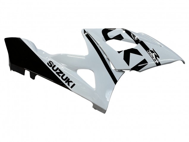 Erschwingliche Suzuki GSXR 1000 Motorrad Verkleidung 2005-2006 - Weiss Schwarz