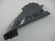 Erschwingliche Suzuki GSXR 1000 Motorrad Verkleidung 2007-2008 - Matt Schwarz Glanzendes Schwarz