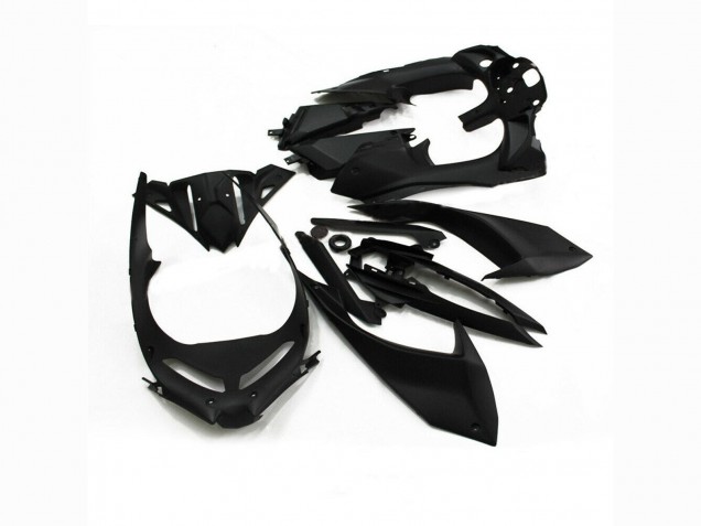 Erschwingliche Kawasaki Ninja 650 EX650 Motorrad Verkleidung 2017-2019 - Glanzendes Schwarz