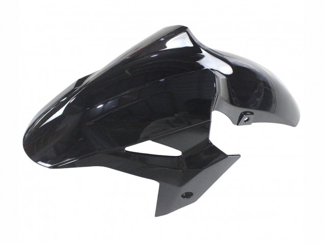 Erschwingliche Kawasaki Ninja 400 Motorrad Verkleidung 2018-2024 - Glanzendes Schwarz Matt Schwarz Weiss Aufkleber