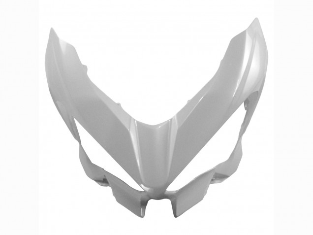 Erschwingliche Kawasaki Ninja 400 Motorrad Verkleidung 2018-2024 - Glanzendes Weiss