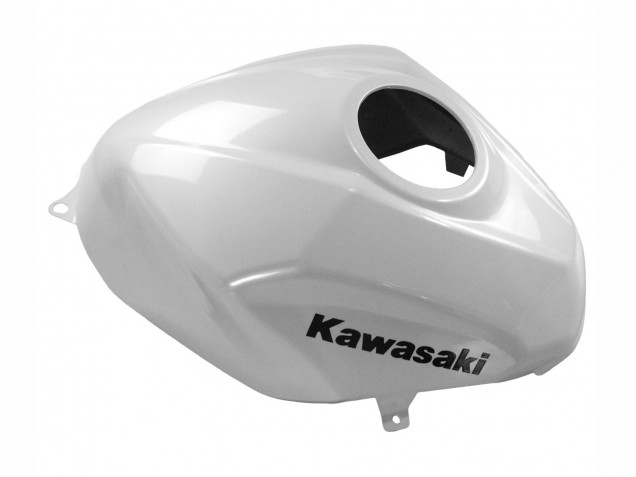 Erschwingliche Kawasaki Ninja 400 Motorrad Verkleidung 2018-2024 - Glanzendes Weiss