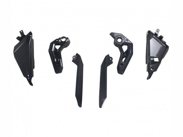 Erschwingliche Kawasaki Ninja 650 EX650 Motorrad Verkleidung 2020-2024 - Carbonfaser