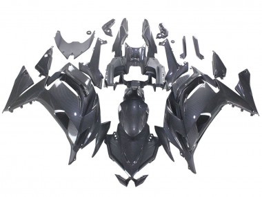 Erschwingliche Kawasaki Ninja 650 EX650 Motorrad Verkleidung 2020-2024 - Carbonfaser