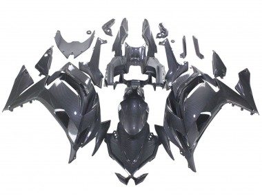 Erschwingliche Kawasaki Ninja 650 EX650 Motorrad Verkleidung 2020-2024 - Carbonfaser