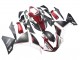 Erschwingliche Yamaha YZF 1000 R1 Motorrad Verkleidung 2009-2011 - Rot Weiss Matt Schwarz
