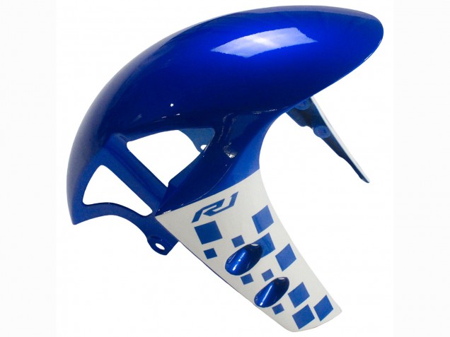 Erschwingliche Yamaha YZF 1000 R1 Motorrad Verkleidung 2020-2025 - Weiss Blau Neon Gelb Glanzendes Schwarz