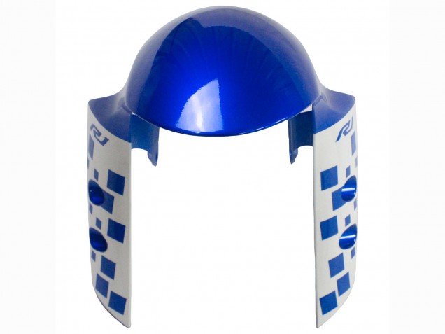 Erschwingliche Yamaha YZF 1000 R1 Motorrad Verkleidung 2020-2025 - Weiss Blau Neon Gelb Glanzendes Schwarz