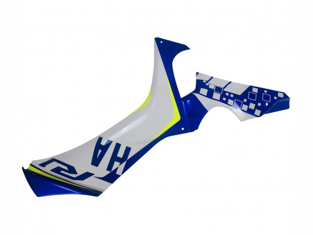 Erschwingliche Yamaha YZF 1000 R1 Motorrad Verkleidung 2020-2025 - Weiss Blau Neon Gelb Glanzendes Schwarz