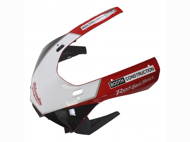 Erschwingliche Yamaha YZF 1000 R1 Motorrad Verkleidung 2020-2025 - Weiss Rot Schwarz Milwaukee