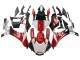 Erschwingliche Yamaha YZF 1000 R1 Motorrad Verkleidung 2020-2025 - Weiss Rot Schwarz Milwaukee