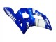 Erschwingliche Yamaha YZF 600 R6 Motorrad Verkleidung 1998-2002 - Blau Weiss