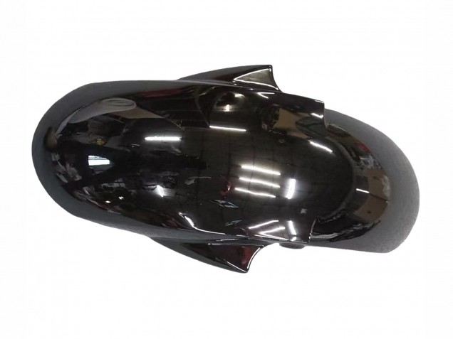 Erschwingliche Yamaha YZF R6 Motorrad Verkleidung 2003-2004 - Weiss Glanzendes Schwarz