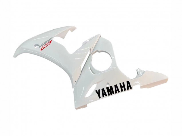 Erschwingliche Yamaha YZF R6 Motorrad Verkleidung 2003-2004 - Weiss