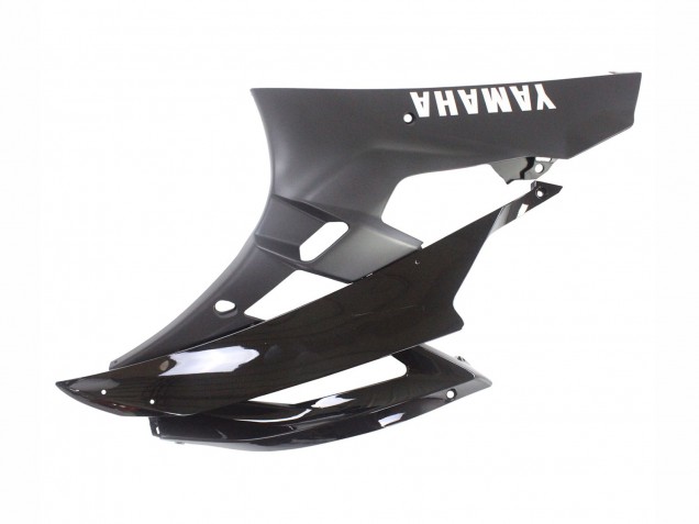 Erschwingliche Yamaha YZF 600 R6 Motorrad Verkleidung 2006-2007 - Glanzendes Schwarz Matt Schwarz