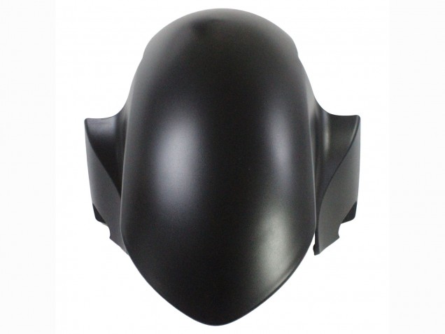 Erschwingliche Yamaha YZF 600 R6 Motorrad Verkleidung 2008-2016 - Glanzendes Schwarz Matt Schwarz Rot Streifen