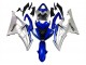 Erschwingliche Yamaha YZF 600 R6 Motorrad Verkleidung 2008-2016 - Silber Blau