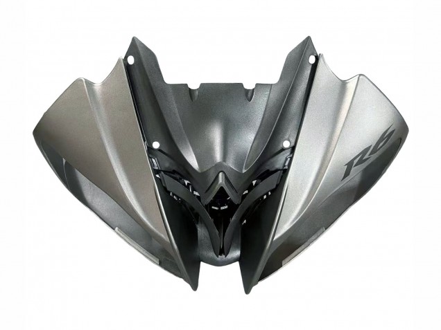 Erschwingliche Yamaha YZF 600 R6 Motorrad Verkleidung 2008-2016 - Silber Grau