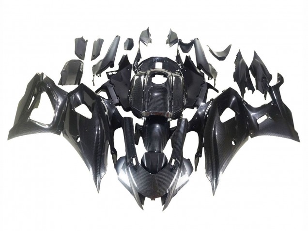 Erschwingliche Yamaha YZF R7 Motorrad Verkleidung 2021-2024 - Schwarze Carbonfaser