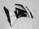 Erschwingliche Kawasaki ZX6R Motorrad Verkleidung 2009-2012 - Glanzendes Schwarz Weiss