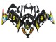 Erschwingliche Kawasaki EX300 Motorrad Verkleidung 2013-2024 - Glanzendes Schwarz Gelb Rot Grun Blau Weiss