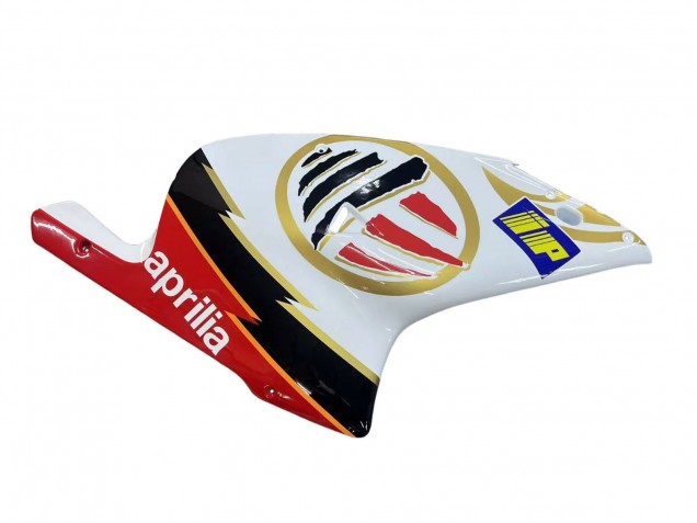 Erschwingliche Aprilia RS125 Motorrad Verkleidung 2000-2005 - Weiss Gelb Rot