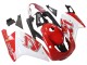 Erschwingliche Aprilia RS125 Motorrad Verkleidung 2000-2005 - Weiss Rot