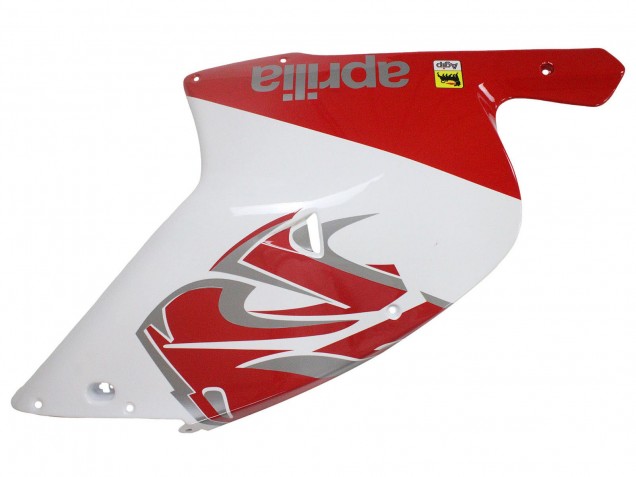 Erschwingliche Aprilia RS125 Motorrad Verkleidung 2000-2005 - Weiss Rot