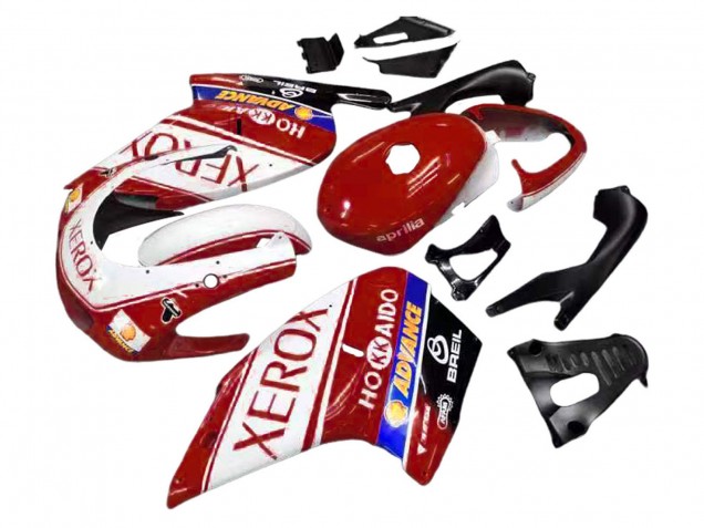 Erschwingliche Aprilia RS125 Motorrad Verkleidung 2000-2005 - Weiss Rot Gelb Blau Xerox