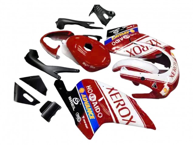 Erschwingliche Aprilia RS125 Motorrad Verkleidung 2000-2005 - Weiss Rot Gelb Blau Xerox