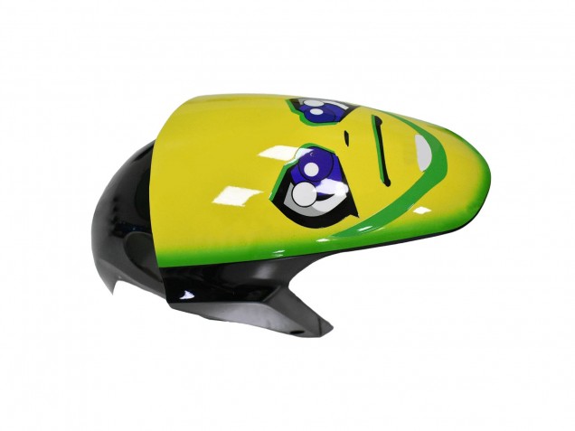 Erschwingliche Aprilia RS125 Motorrad Verkleidung 2006-2011 - Blau Gelb Schwarz Hai