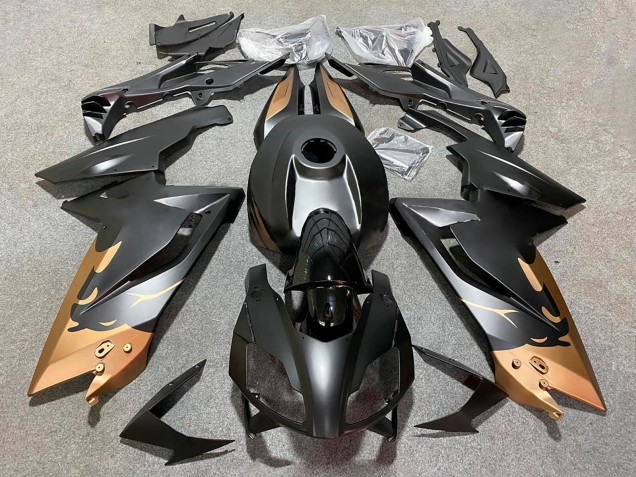 Erschwingliche Aprilia RS125 Motorrad Verkleidung 2006-2011 - Matt Schwarz Braun