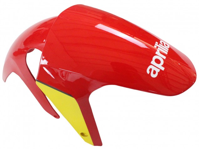 Erschwingliche Aprilia RS125 Motorrad Verkleidung 2006-2011 - Rot Weiss Gelb Schwarz