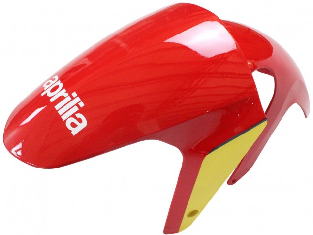 Erschwingliche Aprilia RS125 Motorrad Verkleidung 2006-2011 - Rot Weiss Gelb Schwarz