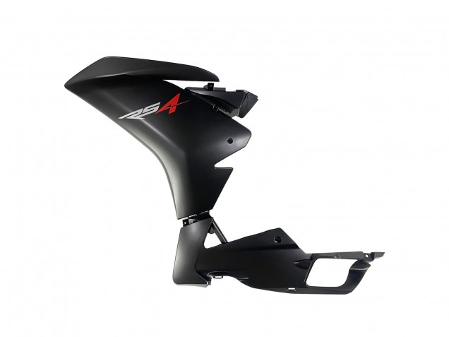 Erschwingliche Aprilia RS4 50 125 Motorrad Verkleidung Kit 2012-2018 - Matt Schwarz