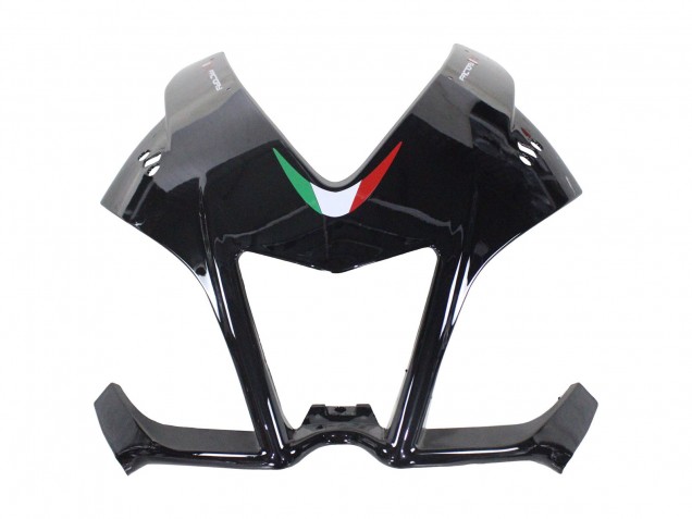 Erschwingliche Aprilia RS4 50 125 Motorrad Verkleidung 2012-2018 - Glanzendes Schwarz