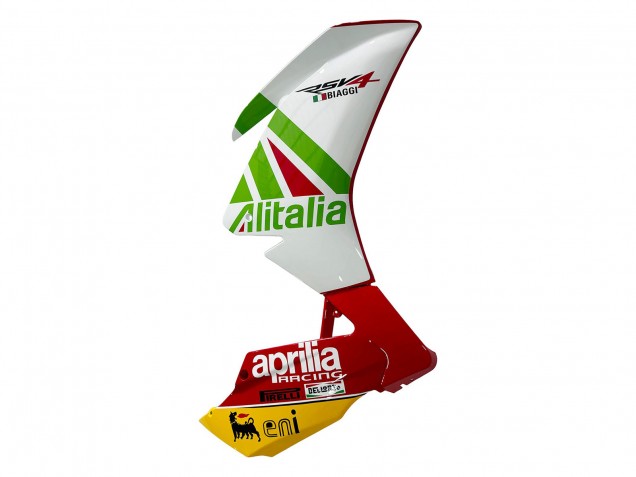 Erschwingliche Aprilia RS4 50 125 Motorrad Verkleidung 2012-2018 - Weiss Rot Grun Gelb Alitalia