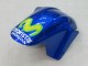 Erschwingliche Honda CBR600 F4i Motorrad Verkleidung 2004-2007 - Blau Gelb Grun MoviStar