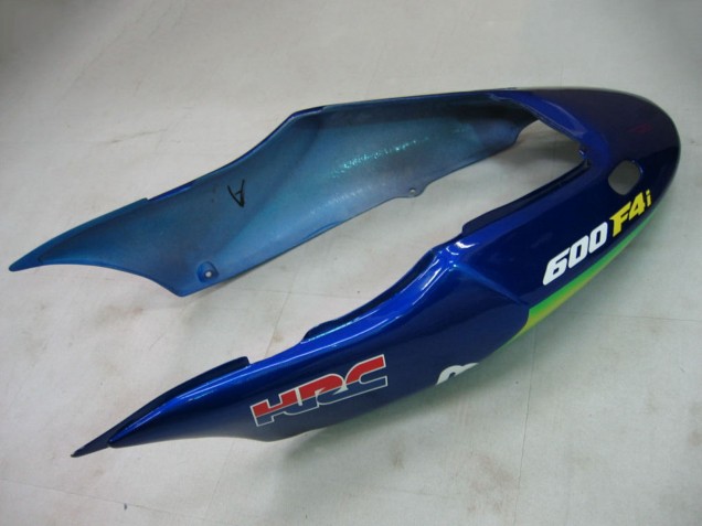Erschwingliche Honda CBR600 F4i Motorrad Verkleidung 2004-2007 - Blau Gelb Grun MoviStar