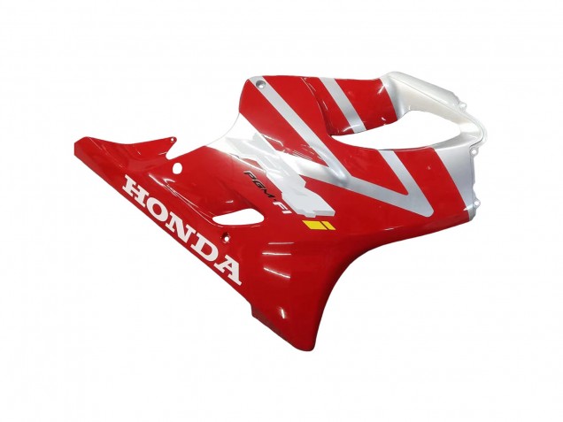 Erschwingliche Honda CBR600 F4i Motorrad Verkleidung 2004-2007 - Silber Rot