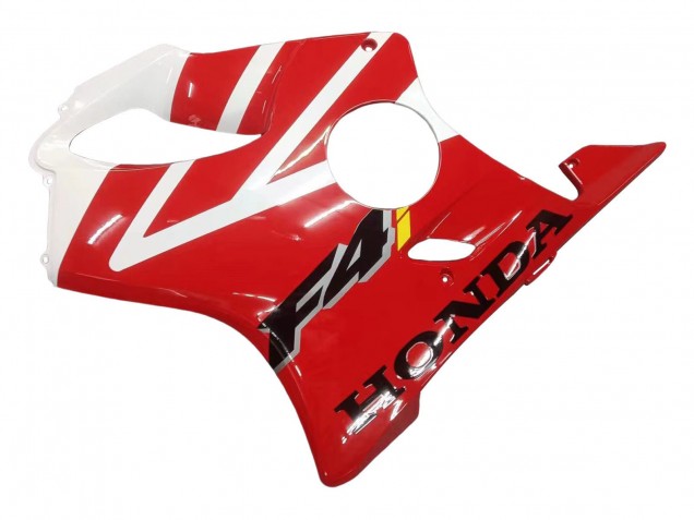 Erschwingliche Honda CBR600 F4i Motorrad Verkleidung 2004-2007 - Weiss Rot