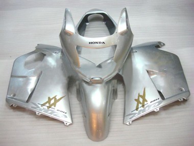Erschwingliche Honda CBR1100XX Blackbird Motorrad Verkleidung 1996-2007 - Silber Gold