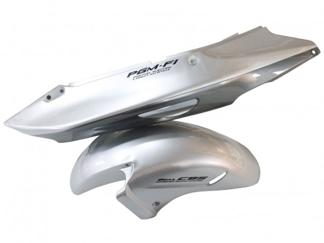 Erschwingliche Honda CBR1100XX Blackbird Motorrad Verkleidung 1996-2007 - Silber Grau