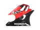 Erschwingliche Honda CBR600 F3 Motorrad Verkleidung 1997-1998 - Rot Glanzendes Schwarz